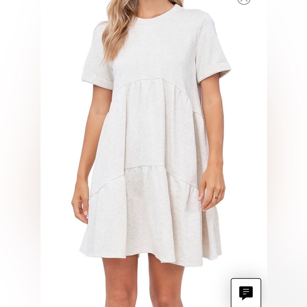 NWOT En Saison Cotton Babydoll Dress